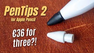 PenTips 2 for Apple Pencil: Better than Matte Screen Protector?