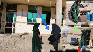 Installing a Fireplace: Mohammad's Father Arrives and His Request to Golnar