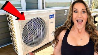 DIY AC INSTALL TO OUR OFF GRID HOME