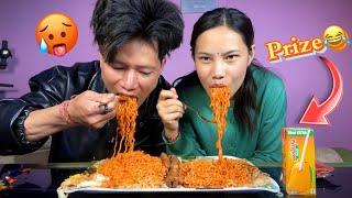 5X Packets Spicy Current Noodle Challenge Winner Prize || Ashmilan Forever