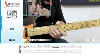 Guitar technical exercises - Level 3 - Grade 6 - Stylistic study 2 Chitarra (RSL Awards, Rockschool)
