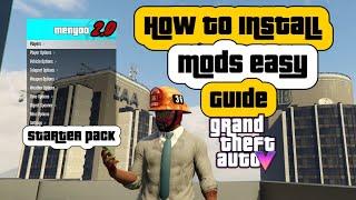 How To Install Mods for GTA 5 - EASY GUIDE  + MENYOO 2.0