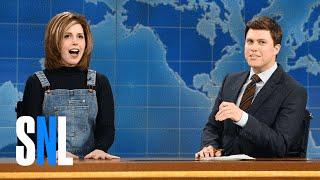 Weekend Update 2-13-16 with Rachel from Friends - SNL