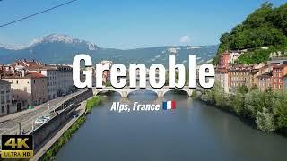 Grenoble - France (4K drone footage)