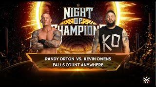 Randy Orton vs Kevin Owens - FRIENDSHIP TURNS TO CHAOS #trending #viralvideo #wwe #video