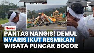 PANTAS SAJA NANGIS! Dedi Mulyadi Ternyata Nyaris Ikut Resmikan Wisata di Pucak Bogor Sendiri