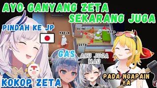 Drama Ping Issue KAELA Pergoki ZETA Lagi Di KOKOP Sama KOBO REINE Mau Terbang Ke JP.. 【HoloID| Clip】