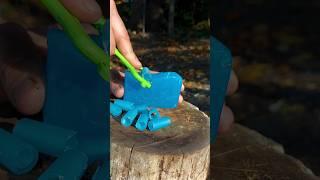 The guy shows SURVIVAL skills #camping #survival #bushcraft #outdoors #lifehack