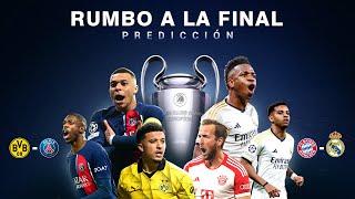 ¿Qué equipos llegarán a la FINAL? - Predicción CHAMPIONS 2024