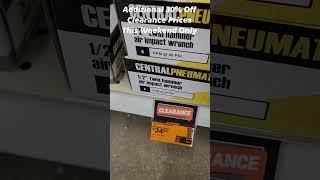 Harbor Freight Clearance Sale   Air Impact Wrench