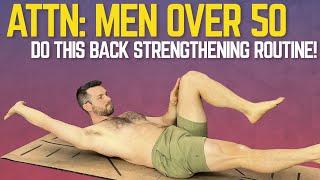 Best Back Exercises for Men Over 50 | Strengthen Your Back in 10 Minutes | Beginner Friendly