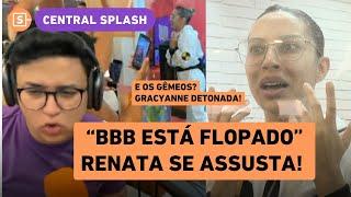 BBB 25: Renata é trollada com gritos e recebe recados ao vivo na Vitrine! Veja momento!