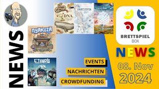 Brettspiel News der Brettspielbox - 08. November 2024