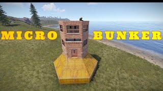 Rust The Mother Bunker Solo double bunker base design