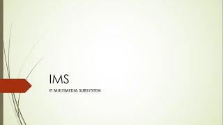 IMS ARCHITECTURE