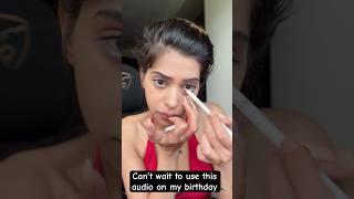 My Birthday is on 1st Feb thooo #trending #shortsfeed #waterline  #makeup