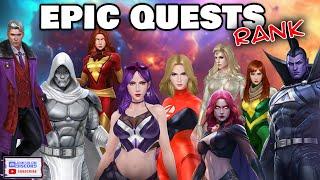 EPIC QUEST TIER LIST | The MUST-BUY-FIRSTs & what to avoid | Marvel Future Fight