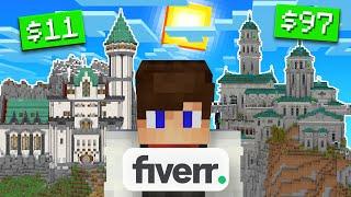 I Paid 3 Different Fiverr Builders for a Castle in Minecraft