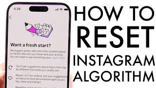 How To Reset Algorithm On Instagram! (2025)