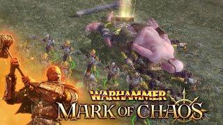 Giants can fall on your army?  Warhammer: Mark of Chaos