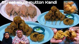 Kandi Gosht Ki Recipe |Street style mutton Kandi gosht | Iftar Recipe | Indian Street Food 