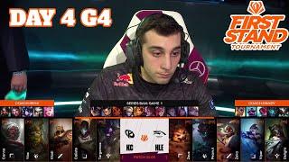 KC vs HLE - Game 2 | Day 4 First Stand 2025 Group Stage | Karmine Corp vs Hanwha Life G2 full game