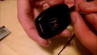 Honda Key Battery Replacement easy step by step in 3 minutes