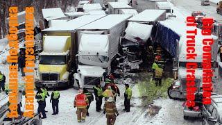 Большая Подборка Аварий Грузовиков / Big Compilation of Truck Crashes / Аварии Грузовиков / ДТП