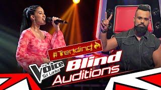 Warunica Ridmi | Scars to Your Beautiful | Blind Auditions  | The Voice Sri Lanka