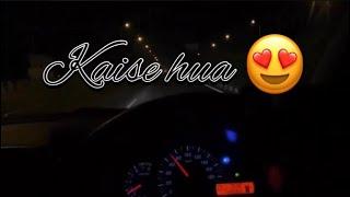 Night car driving status |||| Kaise hua || shorts