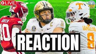 SEC Football Reaction: Vanderbilt SHOCKS Alabama, Arkansas Defeat Tennessee, More