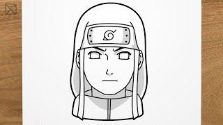 КАК НАРИСОВАТЬ НЕДЖИ ХЬЮГА ИЗ НАРУТО / How to draw NEJI HYUGA (Naruto)