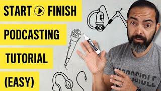 How to Start a Podcast in 2025 - Beginner Podcasting Tutorial