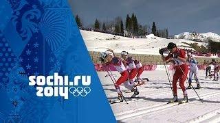 Cross-Country Skiing - Ladies' 30km Mass Start - Bjoergen Wins Gold | Sochi 2014 Winter Olympics