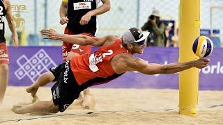 Men's Most SPECTACULAR Saves of All Time | Highlights from the Beach Volleyball World