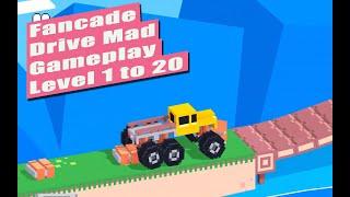 Fancade Drive Mad Level 1,2,3,4,5,6,7,8,9,10,11,12,13,14,15,16,17,18,19,20 || Android Arcade Game