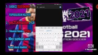 Pes 2021 hile my Club mobil (kanıtlı)