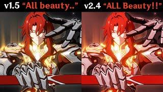 EN Argenti ULTIMATE voice changes (Old vs New)