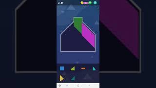 How To Solve Smart Puzzles Tangram Normal Level 2-39 Walk Through Solution Walkthrough Pixign