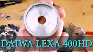 Daiwa Lexa 400HD HP Tear Down for Maintenance and Review of the Stainless Internal Gears