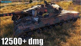 12500 урона Объект 277  World of Tanks лучший бой