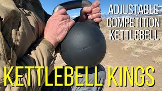 Kettlebell Kings / Living Fit adjustable competition kettlebell unboxing