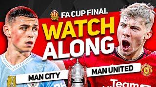  MANCHESTER UNITED vs MAN CITY! FA CUP FINAL Watchalong with Mark Goldbridge