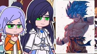 Valkyries React to Goku || Record of Ragnarok || Tiktok || Gacha react