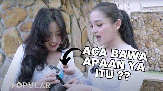 GILIRAN ACA YANG KETAUAN BAWA KO*DOM DI PFG! | #GREBEKMODEL - Ara, Aca | Popular Magazine Indonesia