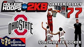 Caleb Booker Career Legacy | College Basketball 2K8 | Livestream 77