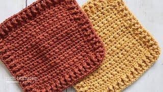 Bramble Dishcloth Crochet Pattern