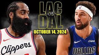 Los Angeles Clippers vs Dallas Mavericks Full Game Highlights - October 14, 2024 | NBA Pre Season