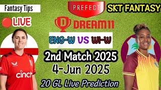 EN-W vs WI-W Dream11, England Women vs West Indies Women, England Women vs West Indies Women ODI