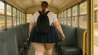 Big Girls in School Fat girls go to school and have a fun day studying and playing.